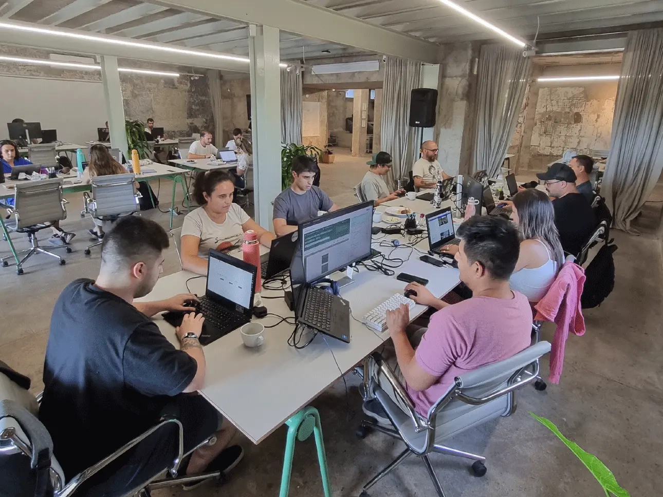 Agile Team working
